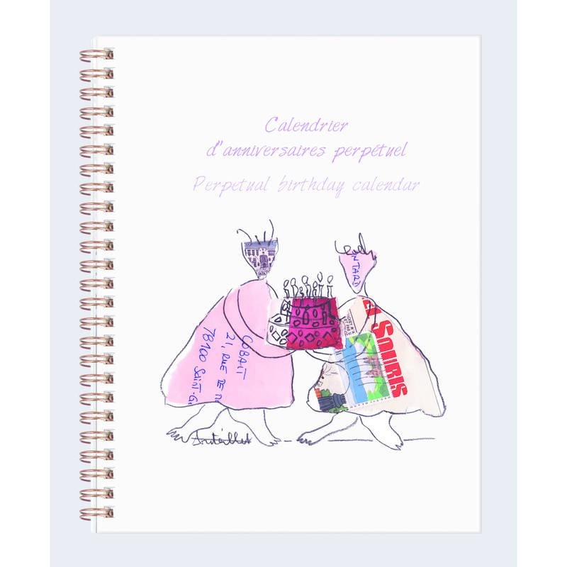 Carnet D Anniversaire Perpetuel Ritournelle Clairefontaine